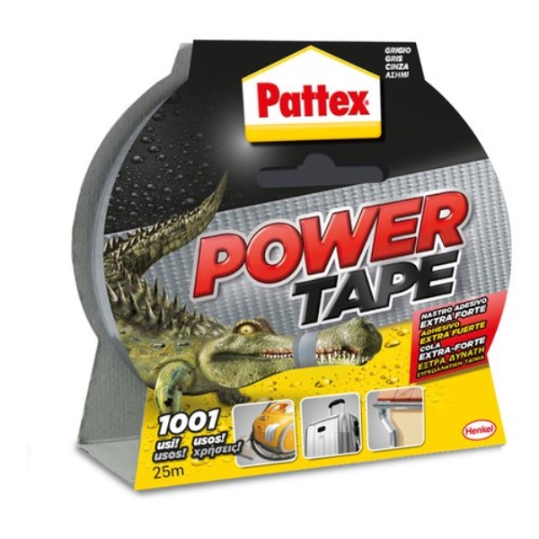 Nastro telato Pattex 1669038 POWER TAPE Bianco
