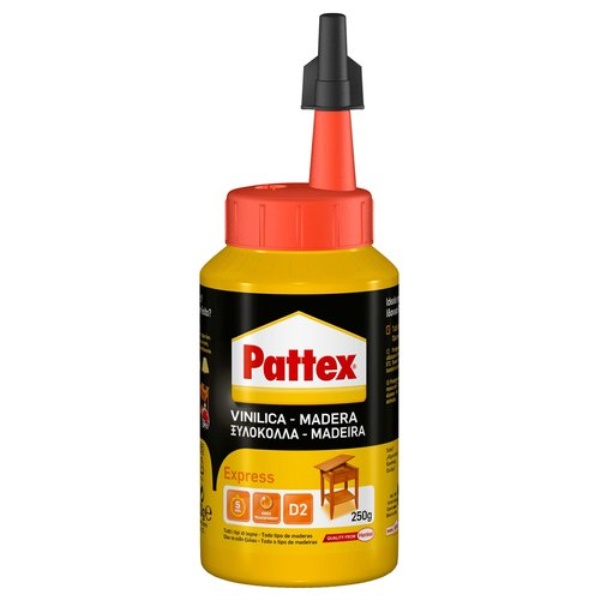 Colla vinilica Pattex 1419310 Legno Express Trasparente