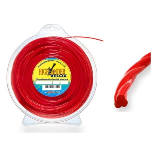 Filo decespugliatore Arno plast 1422 0130 HIGHLANDER VELOX Rosso