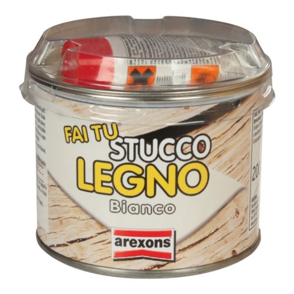 Stucco legno Arexons 3002 in pasta bicomponente Bianco