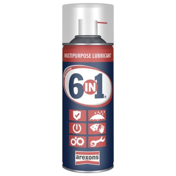 Lubrificante spray Arexons 42011 6 IN 1 Multiuso