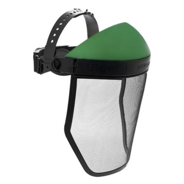 Visiera protettiva Arno plast 1601 0101 Pro Nero e Verde