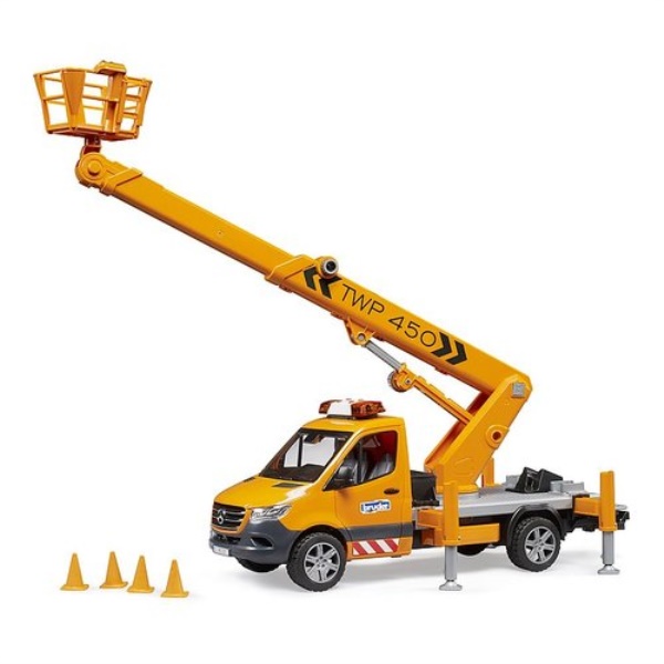 Modellino automezzo Bruder 02679 MERCEDES SPRINTER Furgone con piattaf