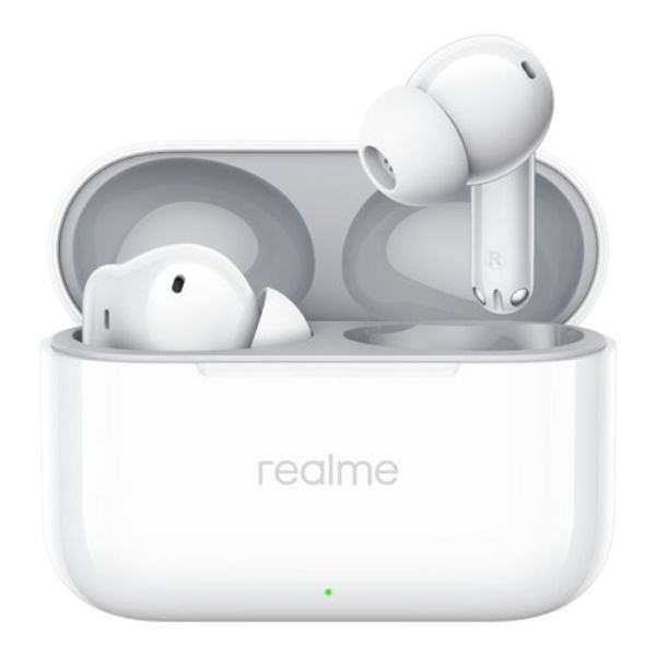 Auricolari microfono bluetooth Realme T200 Tws Snow white