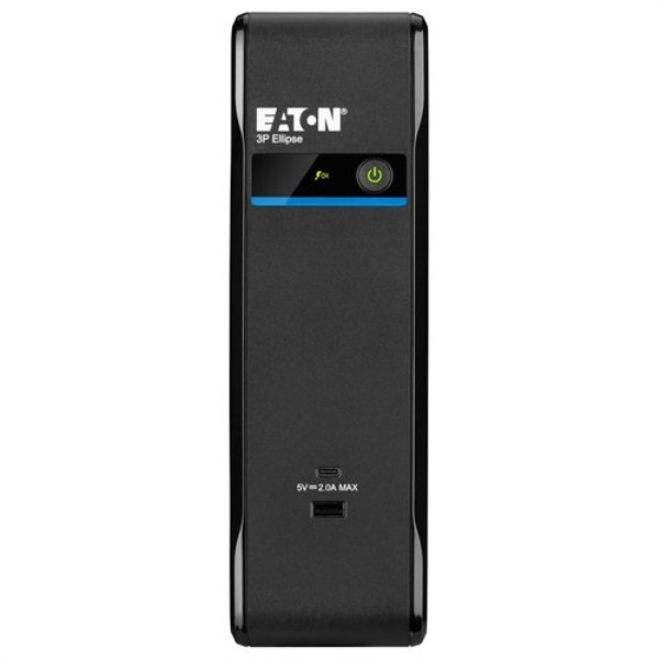 Gruppo di continuità Eaton 3P700UD 3P ELLIPSE 700 USB DIN Black