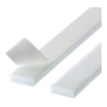 Geko - Paraspifferi Geko 1100 10 STIK spugna adesiva mt. 4 Bianco