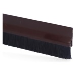 Geko - Paraspifferi Geko 1400 2 STAFF spazzolino sottoporta Marrone