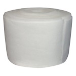 Geko - Filtro cappa Geko 650 2 fibra poliestere rotolo mt. 25 Bianco