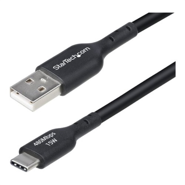 Cavo USB Startech.Com USB2AC4MBKE 15W Black