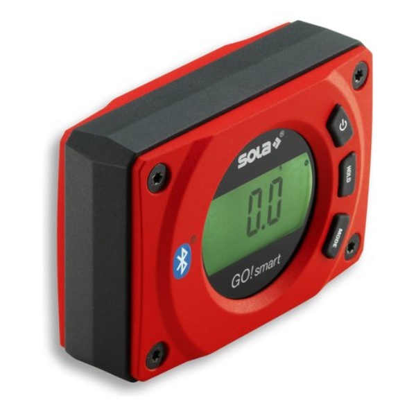 Livella manuale Sola 01483030 GO SMART digitale bluetooth Rosso
