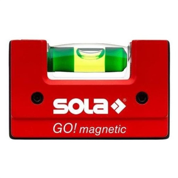 Livella manuale Sola 01621101 GO MAGNETIC Rosso
