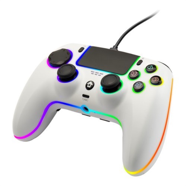 Gamepad Qubick COP50016 PLAYSTATION 5 RGB White