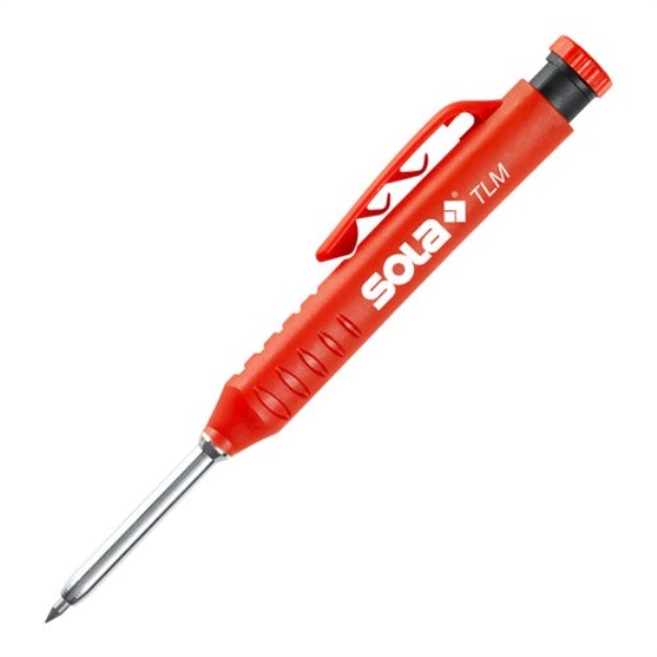 Porta mine Sola 66041120 TLM a scatto marcatore per fori Rosso