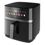 Cecotec - Friggitrice Cecotec 111027 CECOFRY&GRILL Duoheat 8000 Black