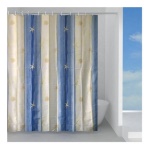 Gedy - Tenda doccia Gedy TTE 1306 1830 OLTREMARE Azzurro e Beige