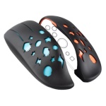 Qubick - Grip Gamepad Qubick COS20010 SWITCH 2 Joy con Mouse Adapter Black