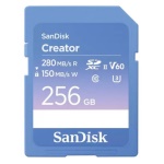 SANDISK - Scheda di memoria Sandisk SDSDXEP 256G GNCIS CREATOR Light blue e Viol