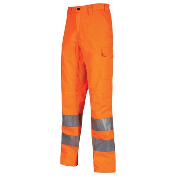 Pantaloni lavoro U Power CY304OF-M HI-LIGHT Vega alta visibilità Orang