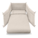 Piumone lettino Pali 0687Trae TRANSFORMER set 3 pz per evolutivo Ecru'