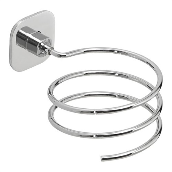 Porta asciugacapelli parete Gedy TE55 13 TEIDE Cromo lucido