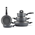 Batteria pentole Aeternum AP000289 BROOKLYN TASTE Grey