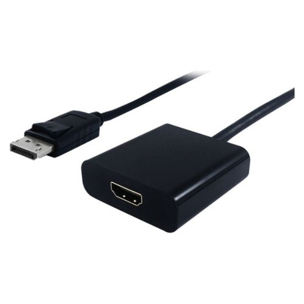 Connettore video Itb ROS3203 DisplayPort to HDMI Black