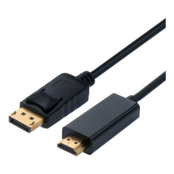 Cavo adattatore Itb ROS3676 DisplayPort to HDMI Black