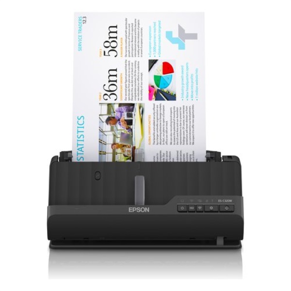 Scanner Epson B11B270401 ES C320W Black