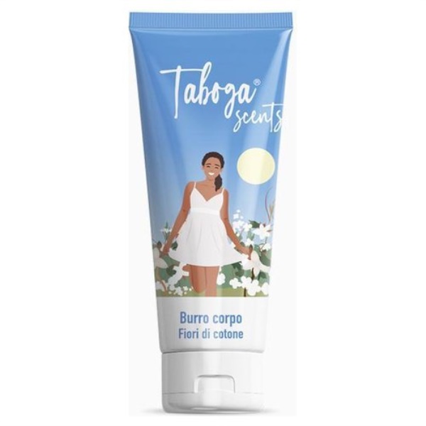 Detergente Taboga Burro corpo fiori di cotone 250 ml