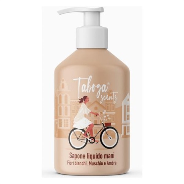 Detergente Taboga Sapone liquido fiori bianchi 280 ml