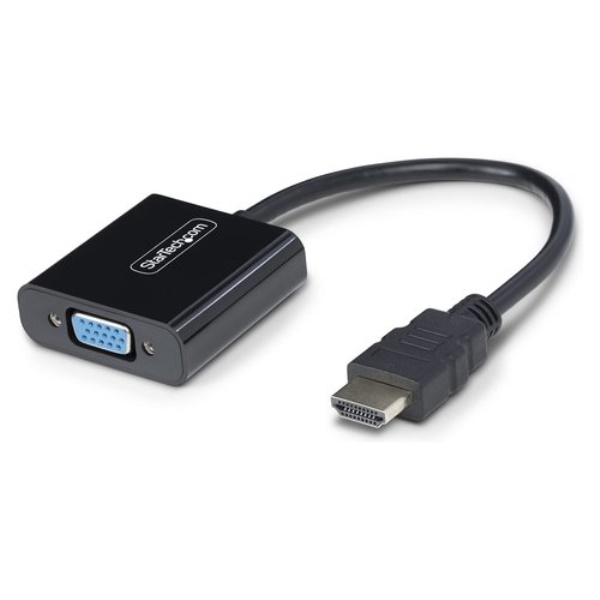 Convertitore video Startech.Com HD2VGAE3 HDMI a VGA Black