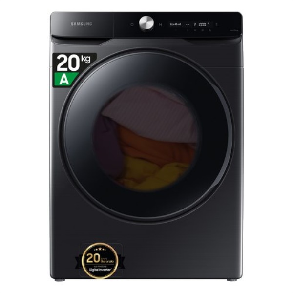 Lavatrice Samsung SERIE 8000 WF20DG8650BVU3 AI Control Black