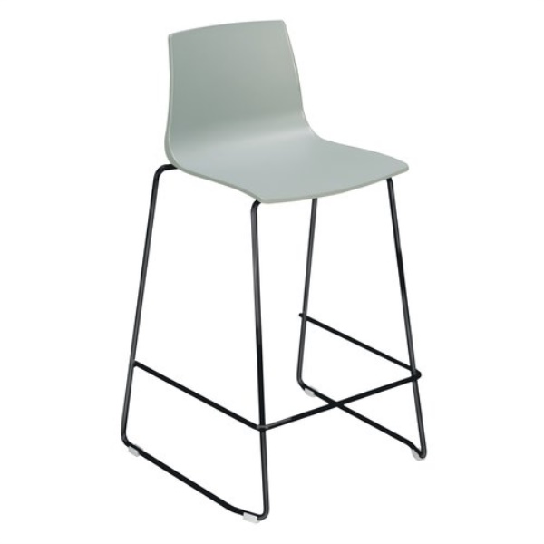 Sgabello Grandsoleil S2927GP MINI IMOLA Nero e Grigio perla