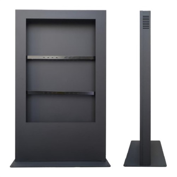 Supporto monitor TV pavimento Itb OM09265 DRAGONFLY Black