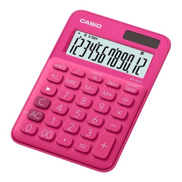 Calcolatrice Casio MS 20UC RD MS SERIES Red