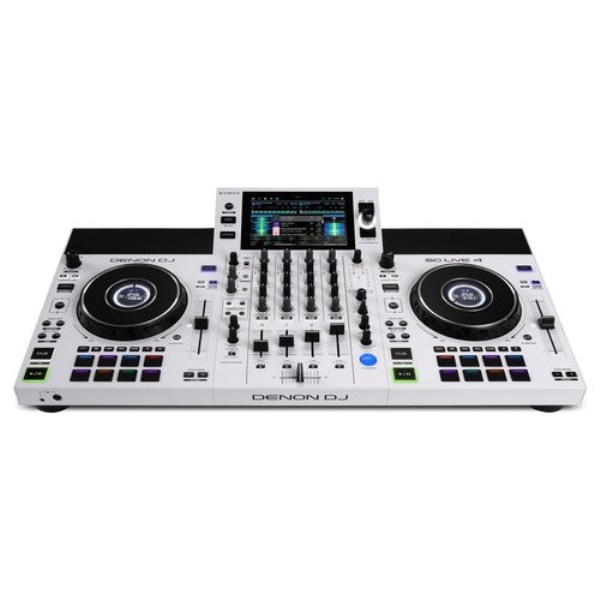 Controller disc jockey Denon Dj SC Live 4 White