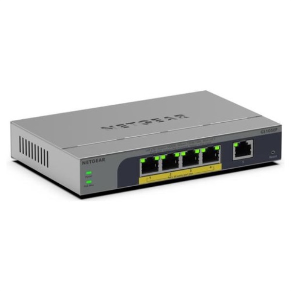 Switch di rete Netgear GS105EP 100EUS Easy Smart