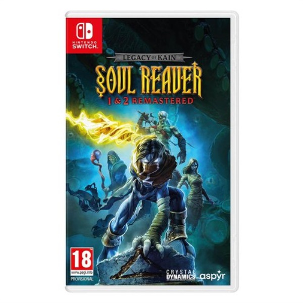Videogioco Aspyr SWSW1926 SWITCH Legacy Of Kain Soul Reaver 1&2 Remast