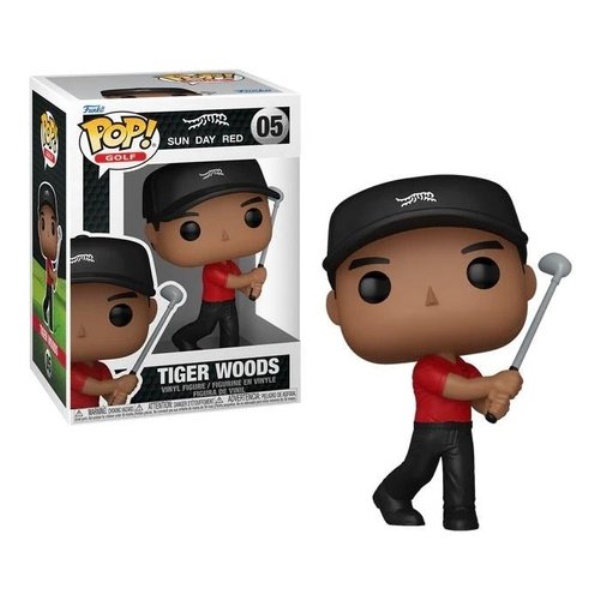 Personaggio collezione Funko 84142 POP GOLF Tiger Woods Swing 05