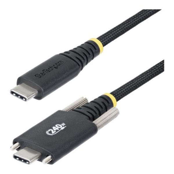 Cavo USB C Startech.Com S2CEPR2M USBSL CABLE 240W Black