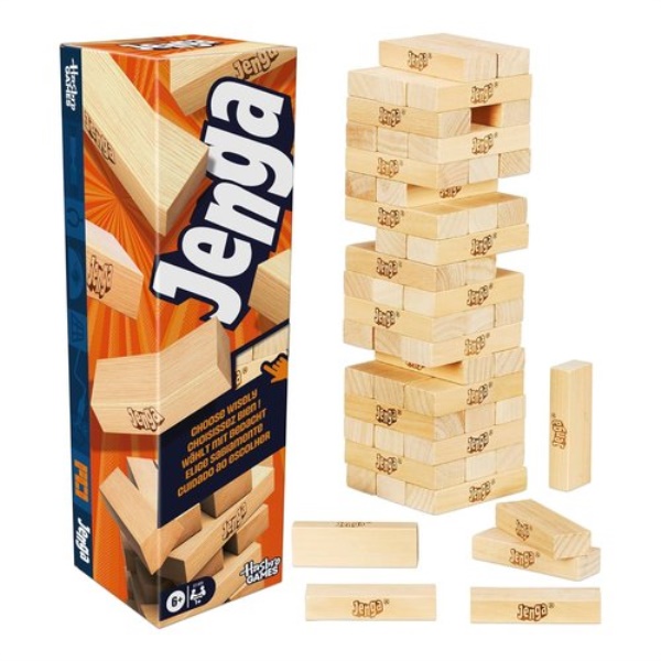 Gioco di abilità Hasbro G14995L0 GAMING Jenga gioco abilità  con dado 