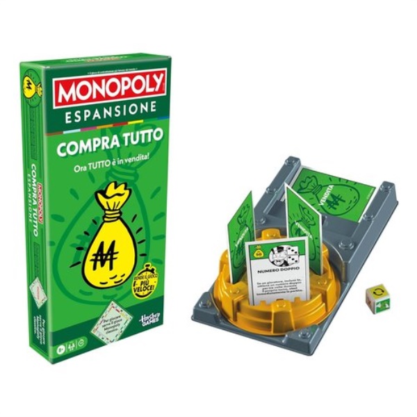 Gioco Hasbro G0720103 MONOPOLY Espansione Compra Tutto per gioco