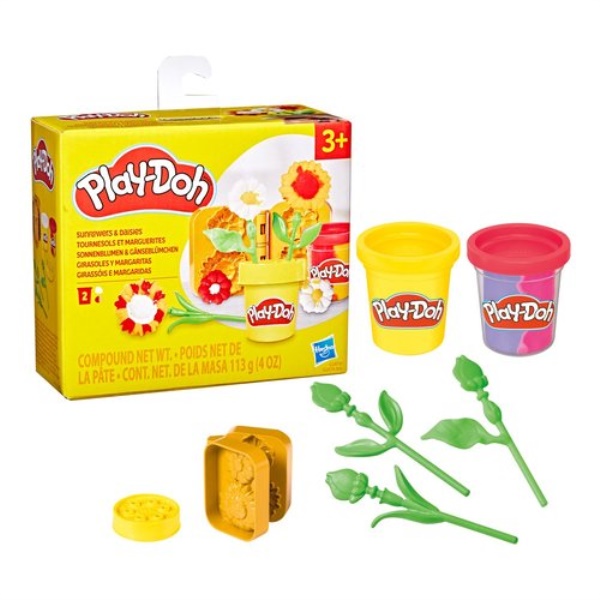 Pasta modellabile Hasbro G24765L0 PLAY DOH Flowers Assortito