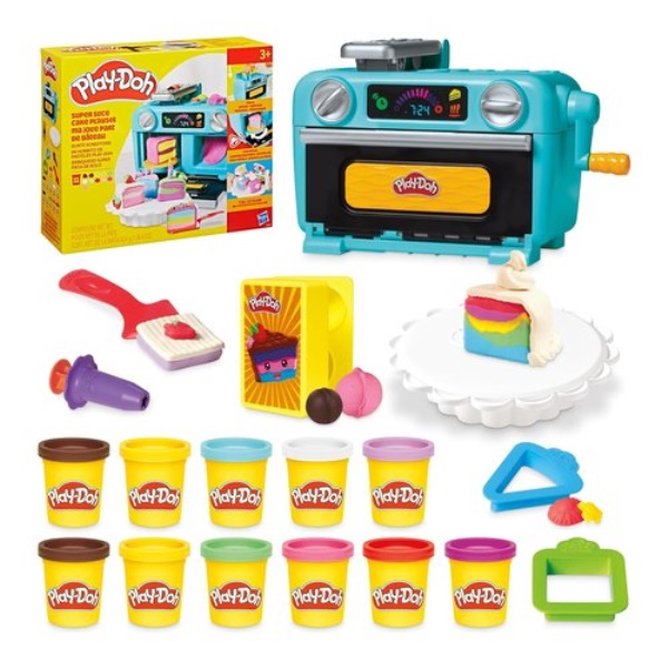Pasta modellabile Hasbro G04975L0 PLAY DOH playset Super fetta di tort