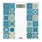 LAICA - Bilancia pesapersone Laica PS1083B NEW ART Mediterranean Breeze White 