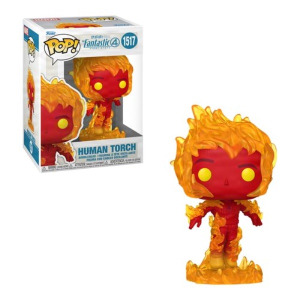 Personaggio collezione Funko 83586 POP MOVIES Fantastic Four Human Tor