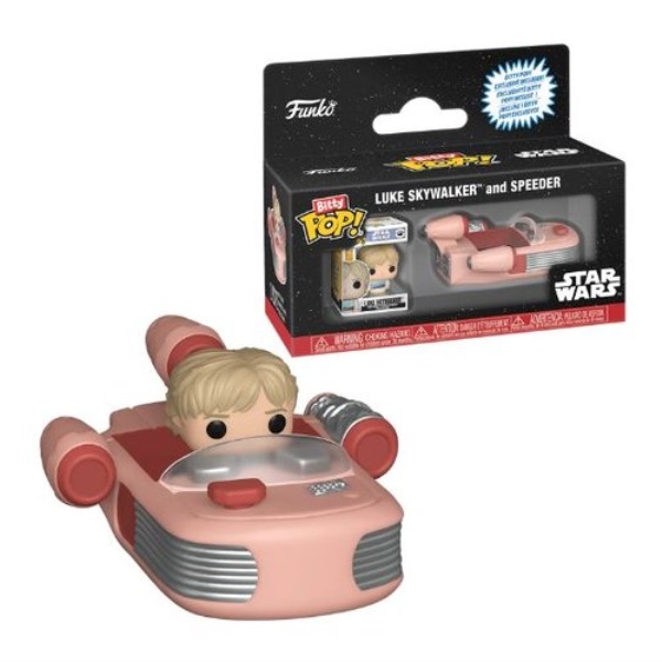 Personaggio collezione Funko 85519 POP BITTY Star Wars Luke Skywalker 