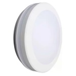 Plafoniera da esterno Beghelli 75372 FULL MOON RING CCT Bianco