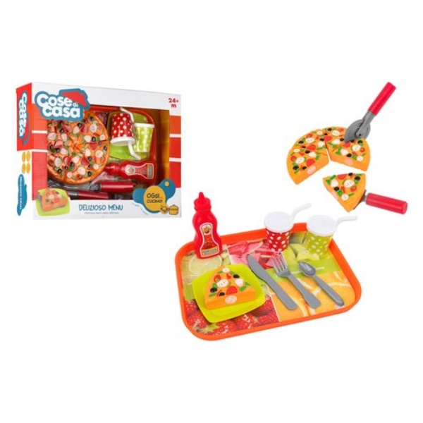 Playset Globo 41171 COSE DI CASA Delizioso Menù pizza con accessori