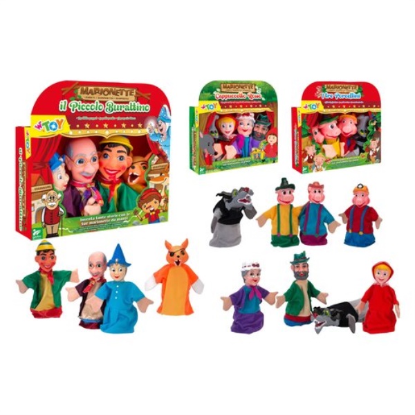 Set personaggi Globo 40772 W’TOY Il piccolo burattinaio Assortito